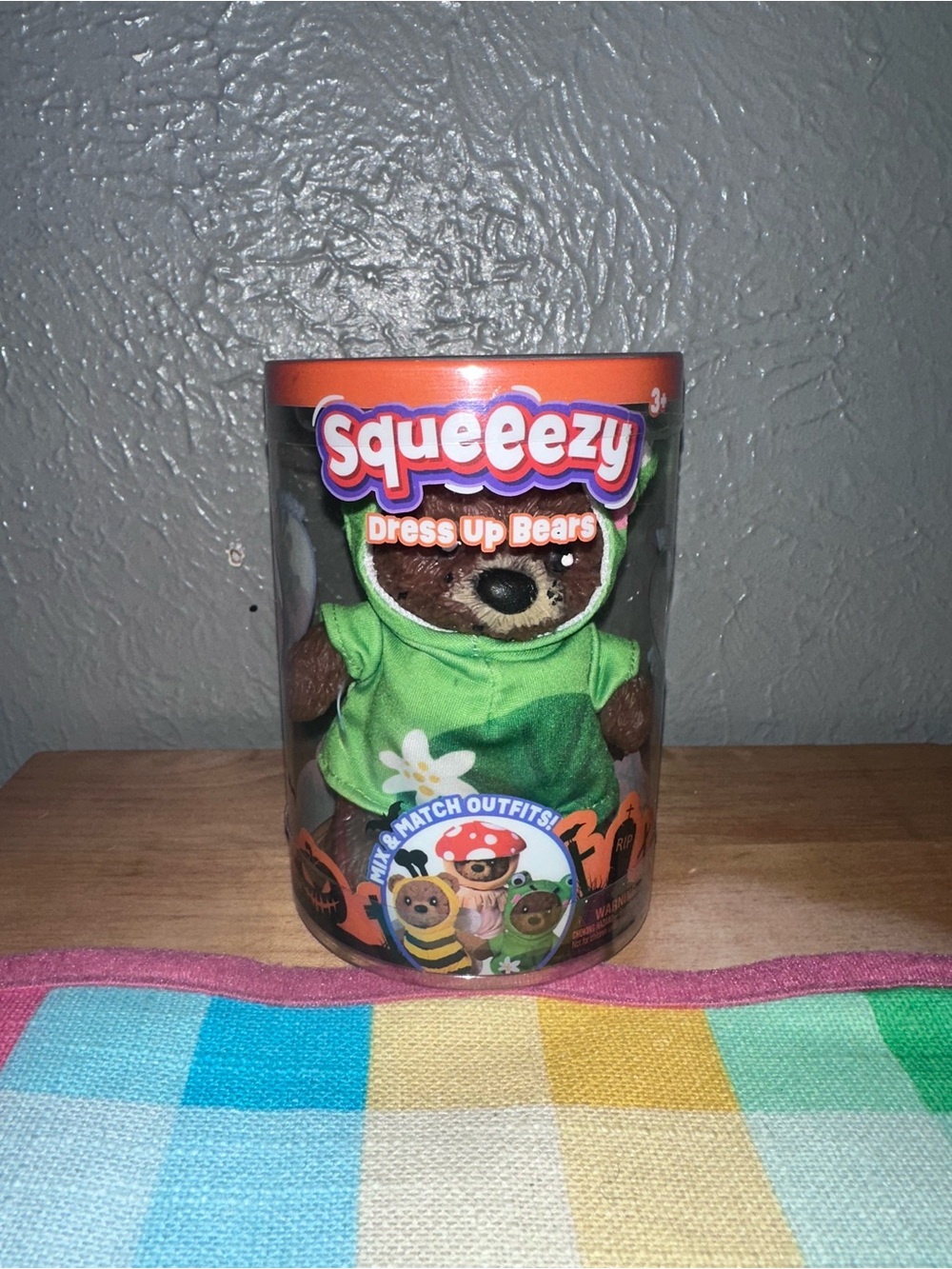 🐸 Squeezy Dress Up Bears- Frog Outfit